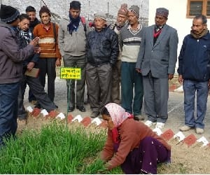 organic farming by women of uttarakhand.